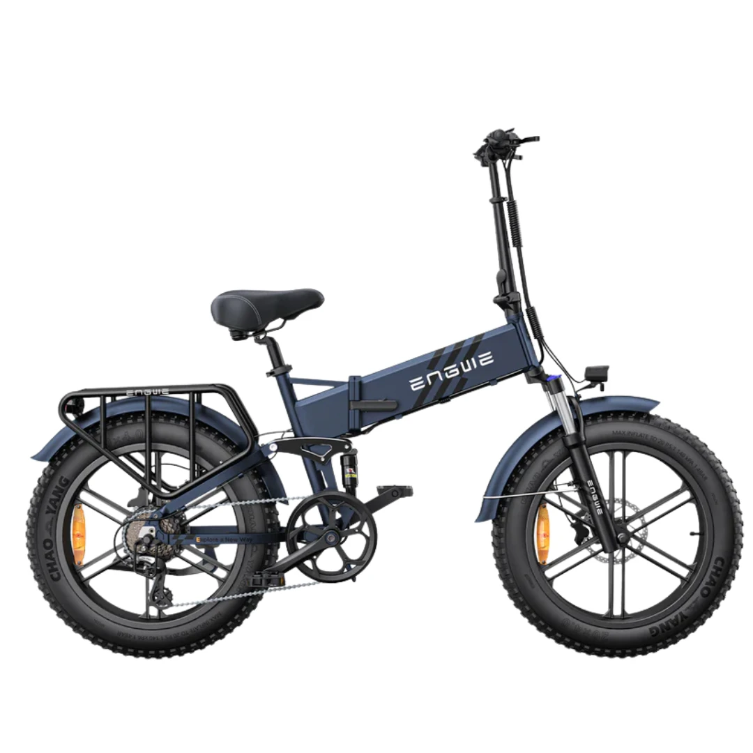 1. Engwe Pro 2.0 768Wh 120km Talla ML Azul Bicicleta Electrica Plegable Ocasión Ciudad