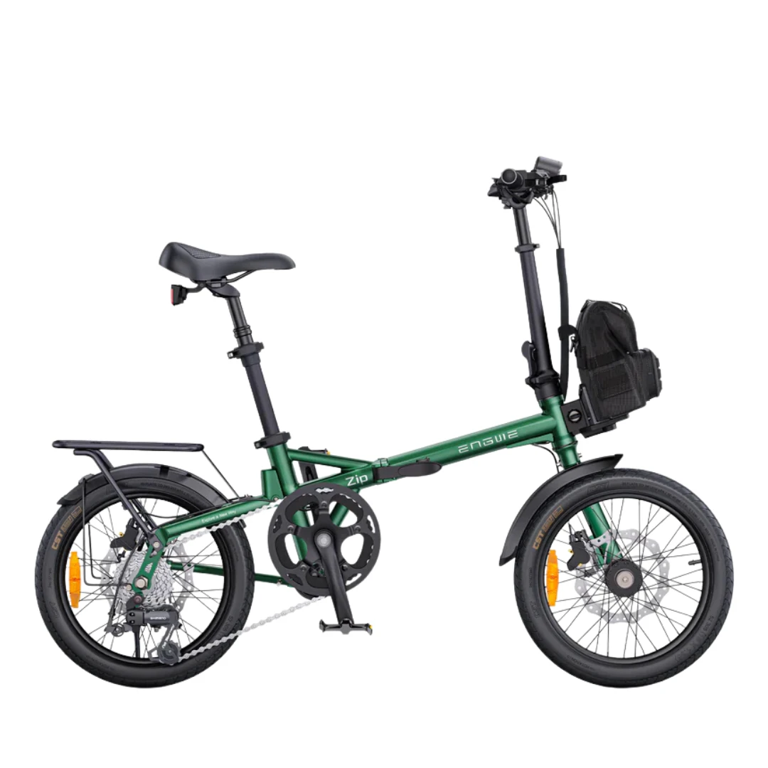 1. Engwe ZIP 250W 40Nm ML Verde Bicicleta Electrica Plegable Ocasión Ciudad