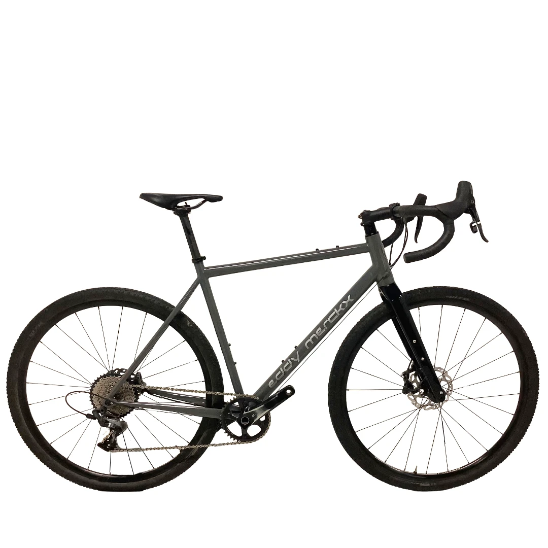 1. Eddy Merckx Strasbourg M Sram Apex 11v Talla M Gris Bicicleta Gravel Segunda Mano