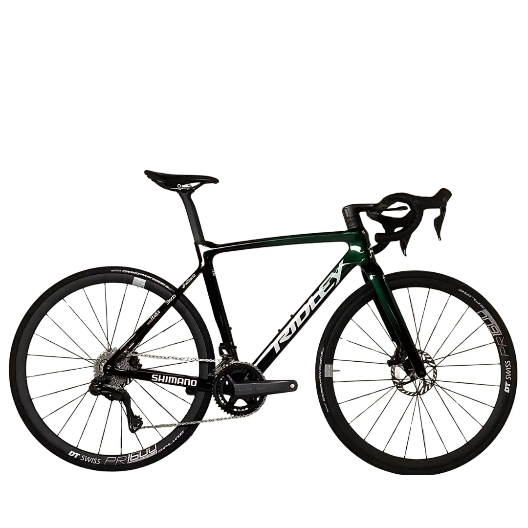 1. Ridley X-Ride RS Ultegra Di2 2x12v Talla S Verde Bicicleta Ciclocross Gravel Segunda Vida