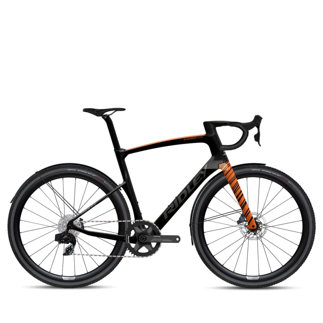 1. Ridley Kanzo Fast Classified Sram Force 1x12 Talla S Negro Carbono Bicicleta Gravel Ocasión