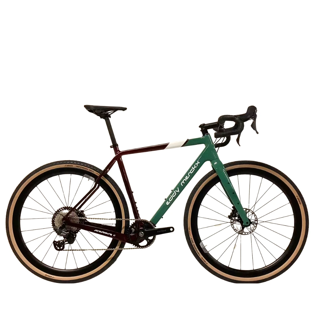 1. Eddy Merckx Strasbourg C 2x12 GRX800 Talla M Gris Bicicleta Gravel Ocasión