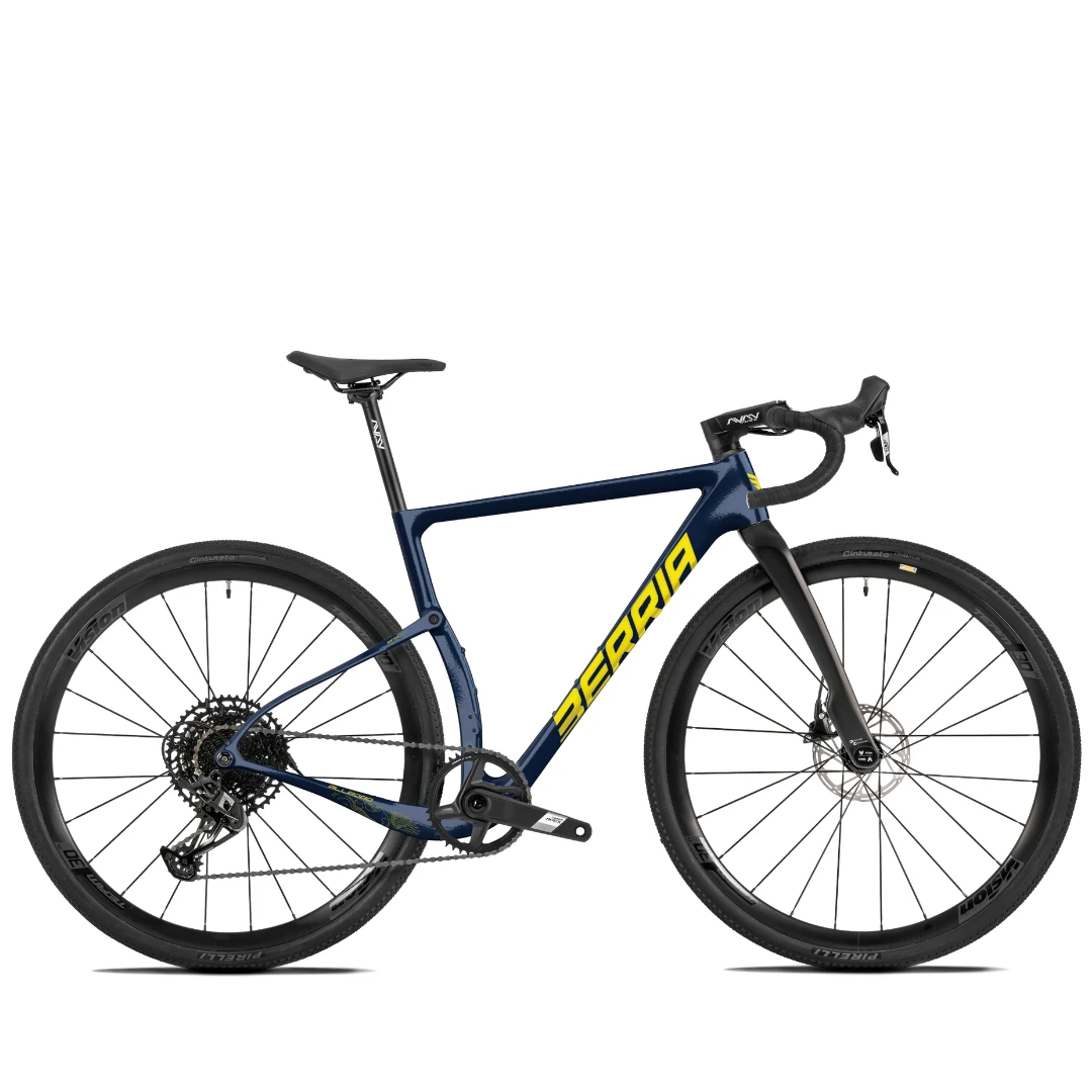 1. Berria Allroad Elite Apex Mullet 12v Azul M Bicicleta Gravel Ocasión