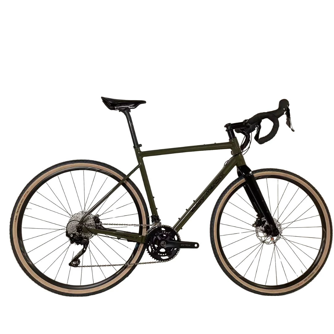 1. Eddy Merckx Strasbourg M A GRX400 2x10 Talla M Verde Bicicleta Gravel Ocasion