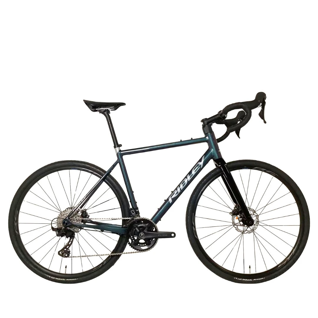 1. Ridley Grifn A GRX600 2x12s Talla M Azul Bicicleta Gravel Carretera Ocasión