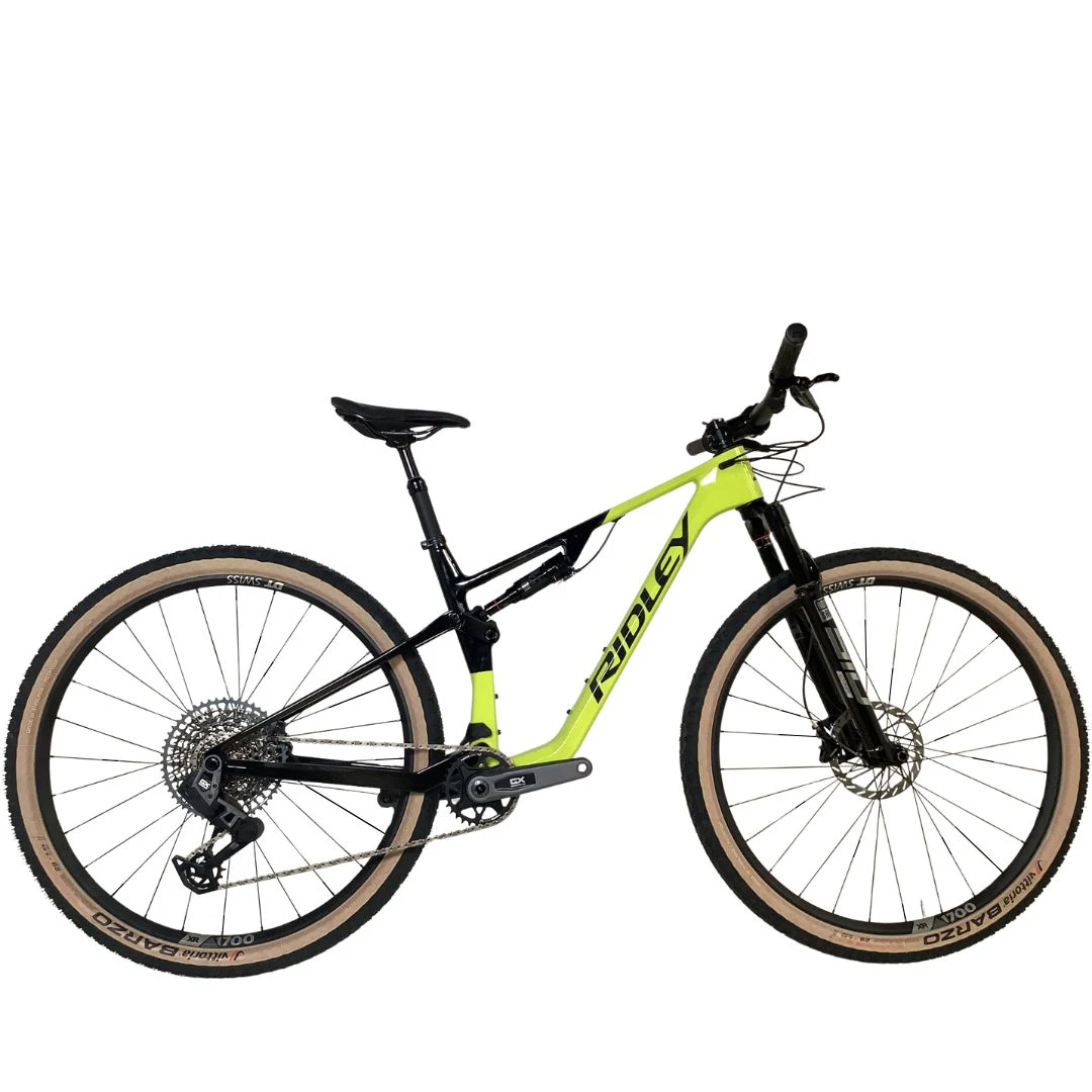 1. Ridley RAFT RS T-GX Talla M Amarillo Bicicleta Montaña Segunda Vida
