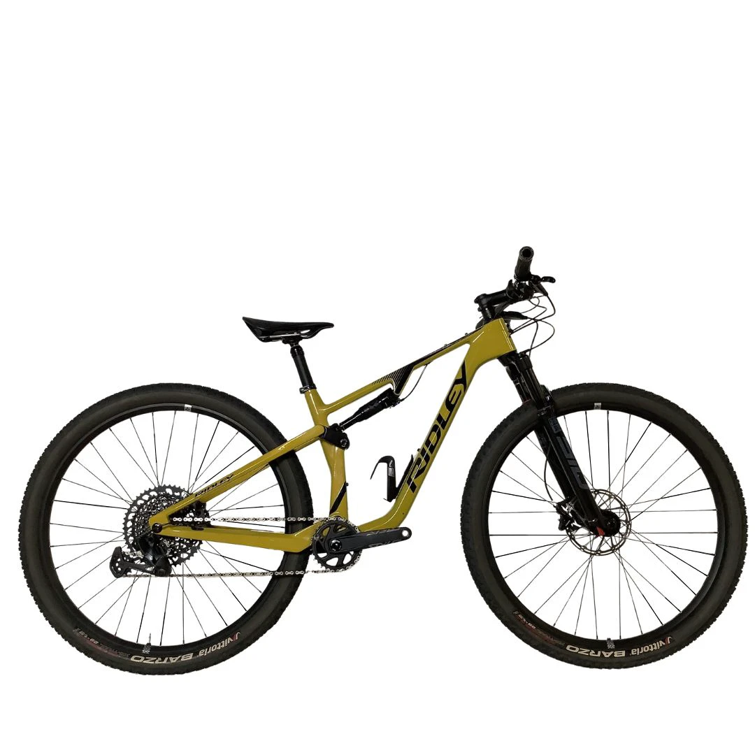 1. Ridley RAFT XC 100mm GX Eagle Talla S Amarrillo Bicicleta Montaña Segunda Vida