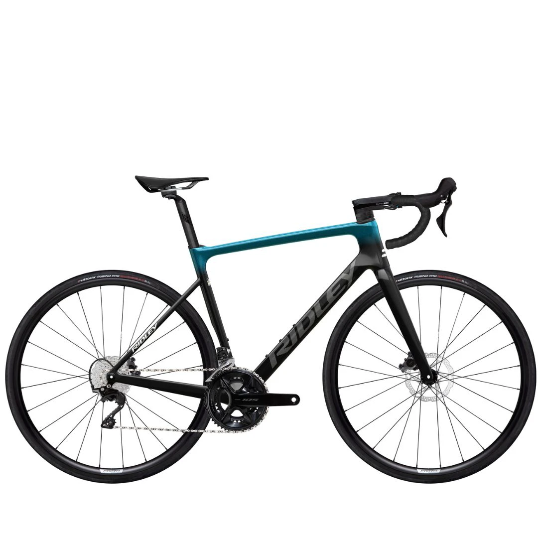1. Ridley Falcn 105 2x12 Talla XL Azul Bicicleta Carretera Ocasion