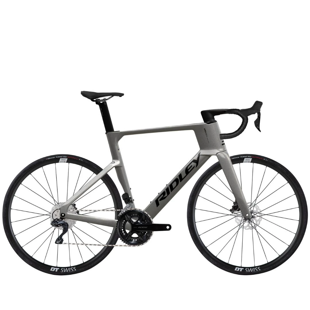1. Ridley Noah 105 DI2 Talla S Gris Bicicleta Carretera Ocasion