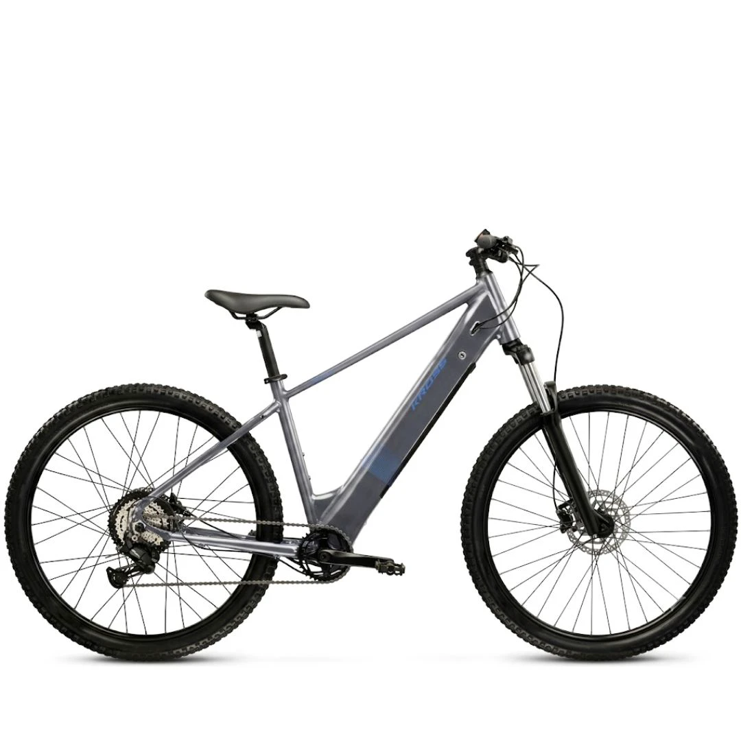 1. Kross Solar Boost 2.0 Talla M Gris Azul Bicicleta Montaña Ocasion
