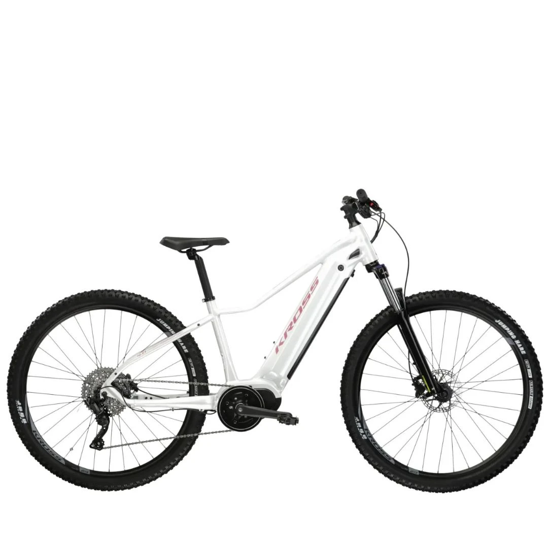 1. Kross Lea Boost 4.0 Bateria 756WH Talla M Blanco Bicicleta Montaña Ocasion