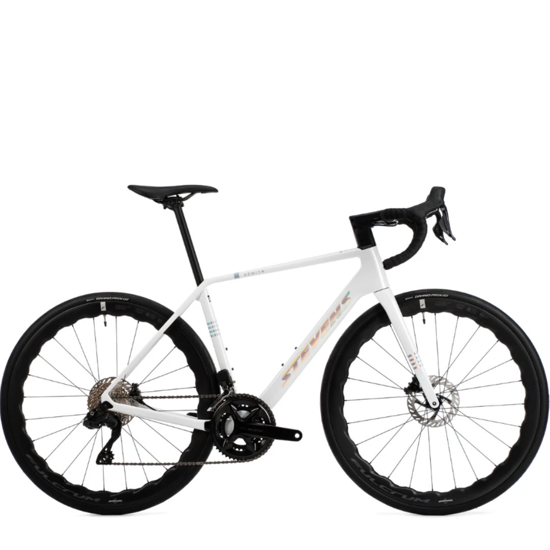 1. Stevens XENITH 105 DI2 Talla L Blanco Bicicleta Carretera Ocasion