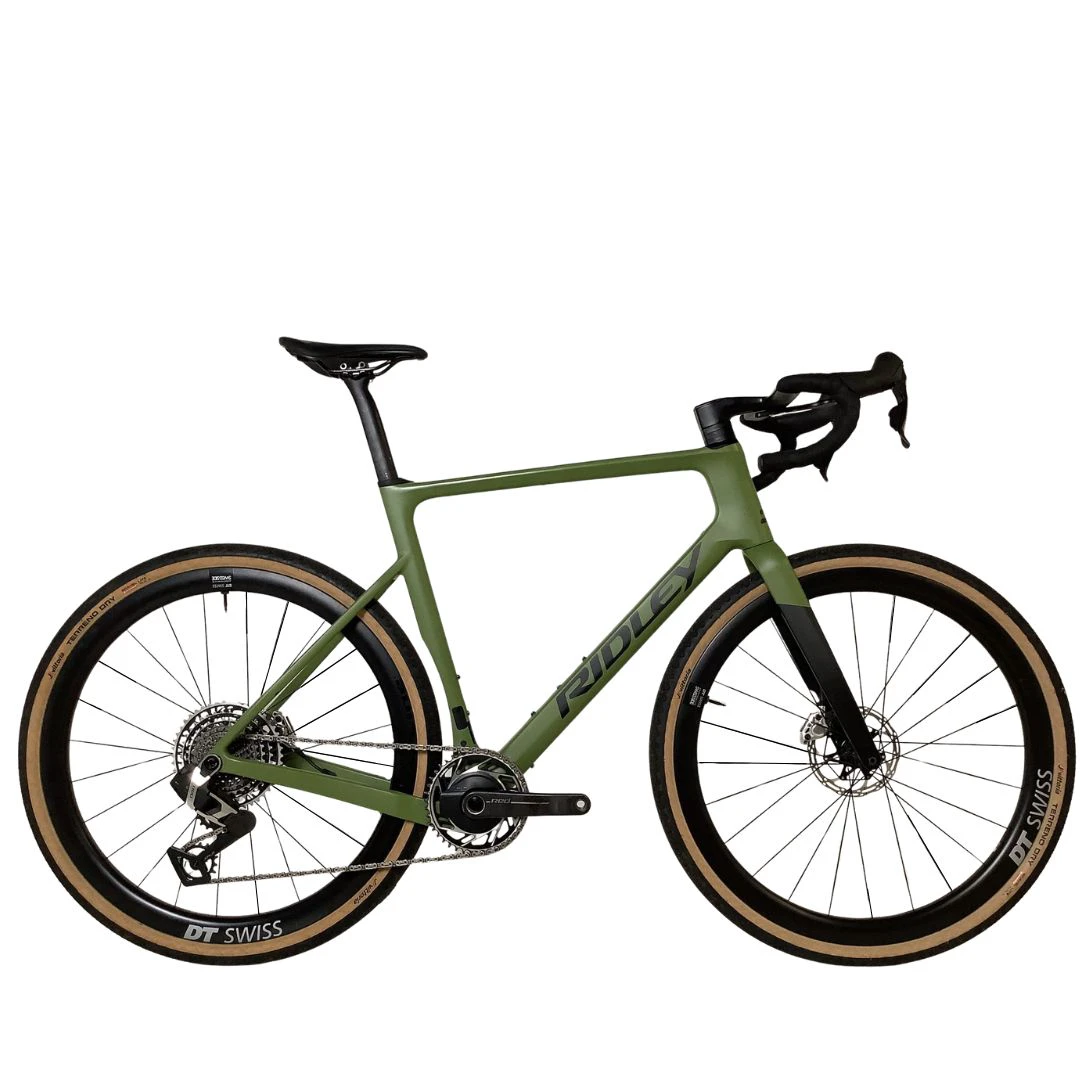 1. Ridley ASTR RS RED XPLR 1x13 Talla L Verde Bicicleta Gravel Segunda Vida
