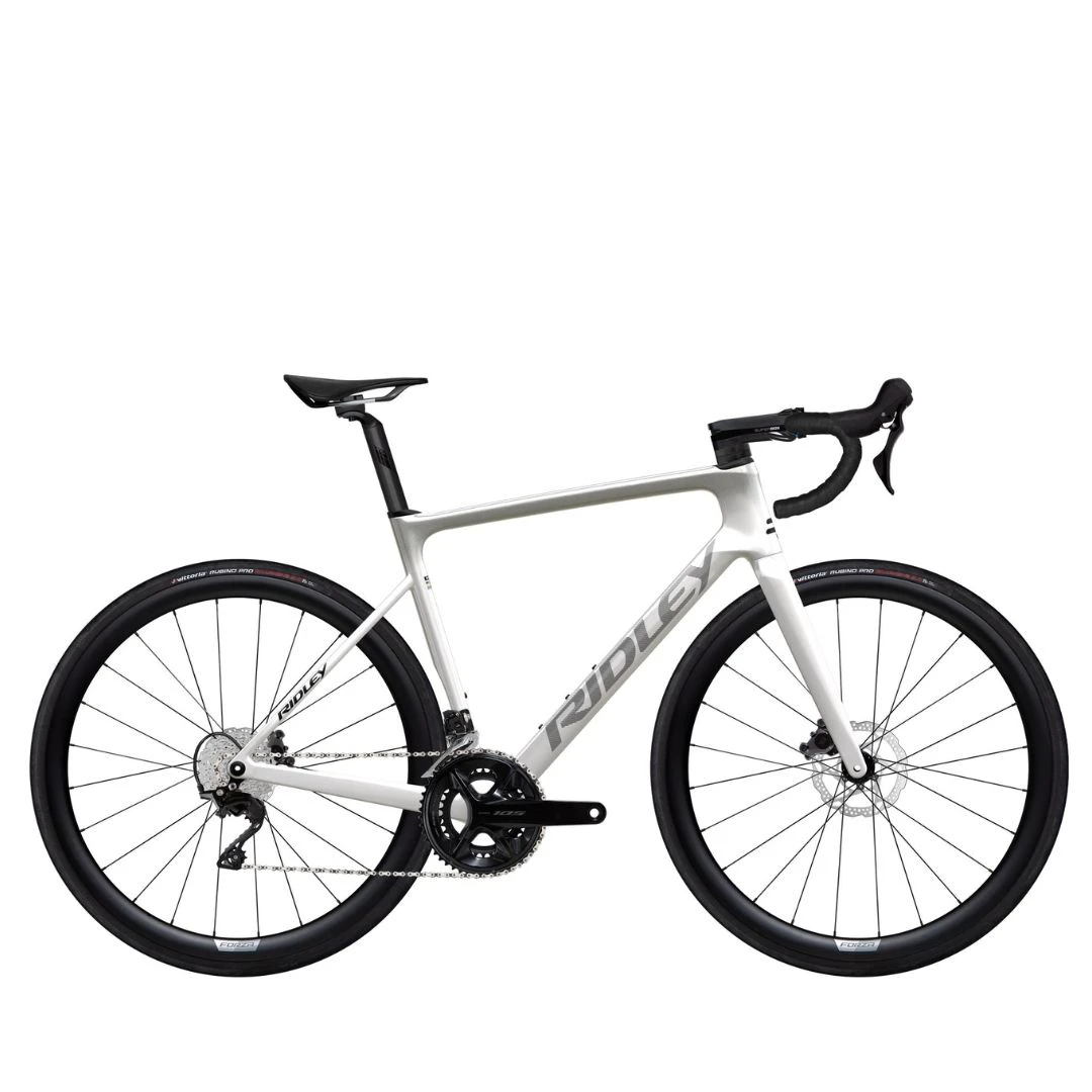 1. Ridley Falcn 105 DI2 Talla M Blanco Bicicleta Carretera Ocasion