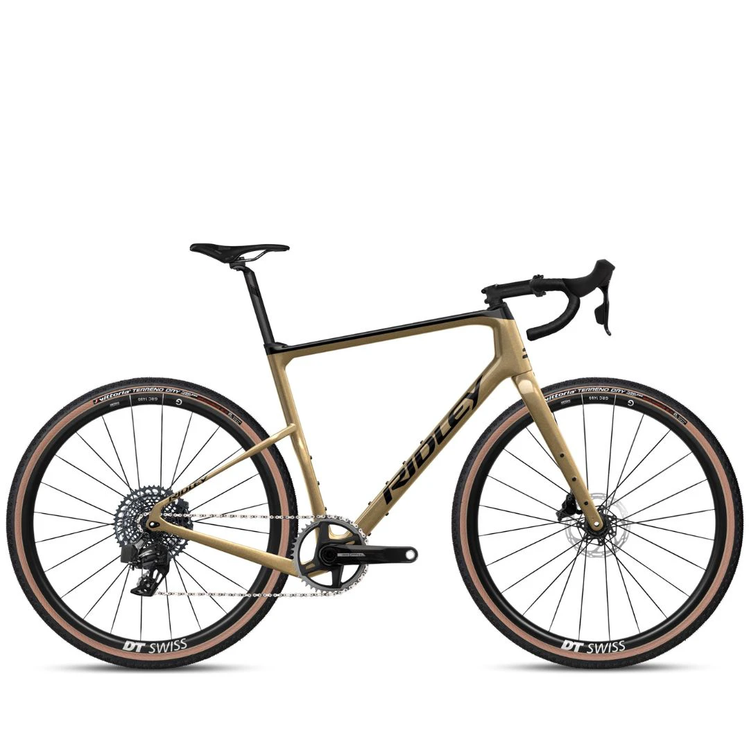 1. Ridley Kanzo Adventure Force XPLR 1x12 Talla XL Amarillo Bicicleta Gravel Ocasion
