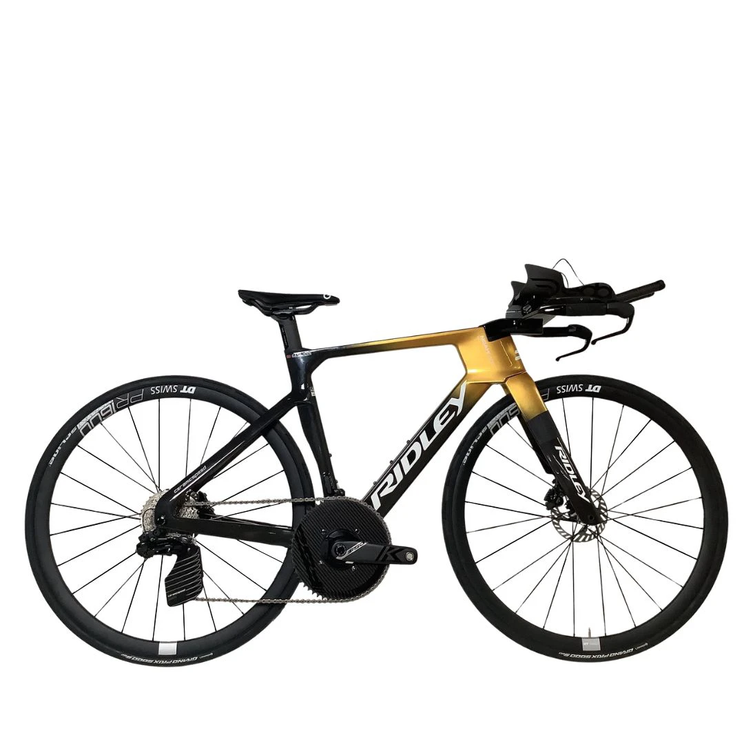 1. Ridley Noah Fast 3.0 TT Uno X DuraAce DI2 Talla XXS Dorado Bicicleta Carretera Segunda Vida