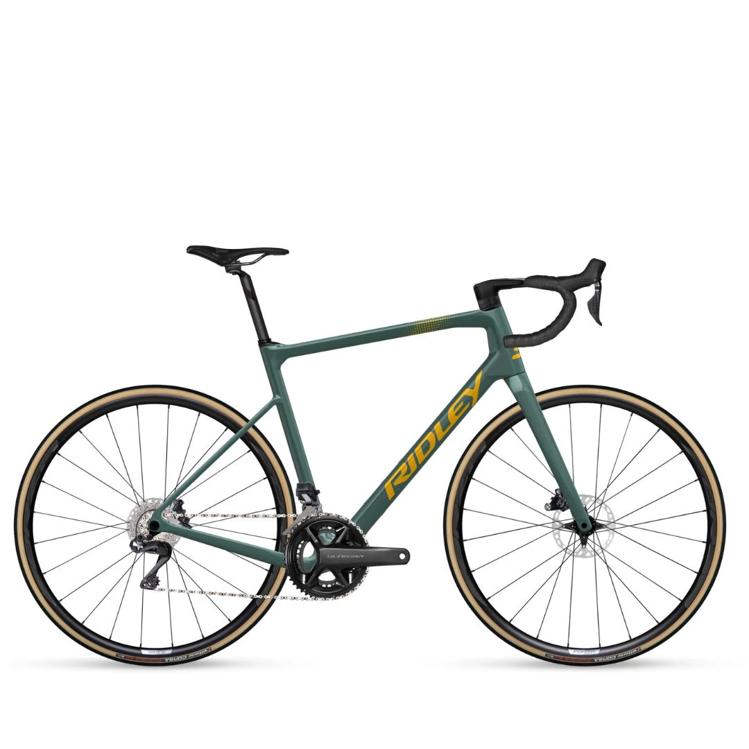 1. Ridley Grifn 105 Talla XL Verde Bicicleta Carretera Ocasion