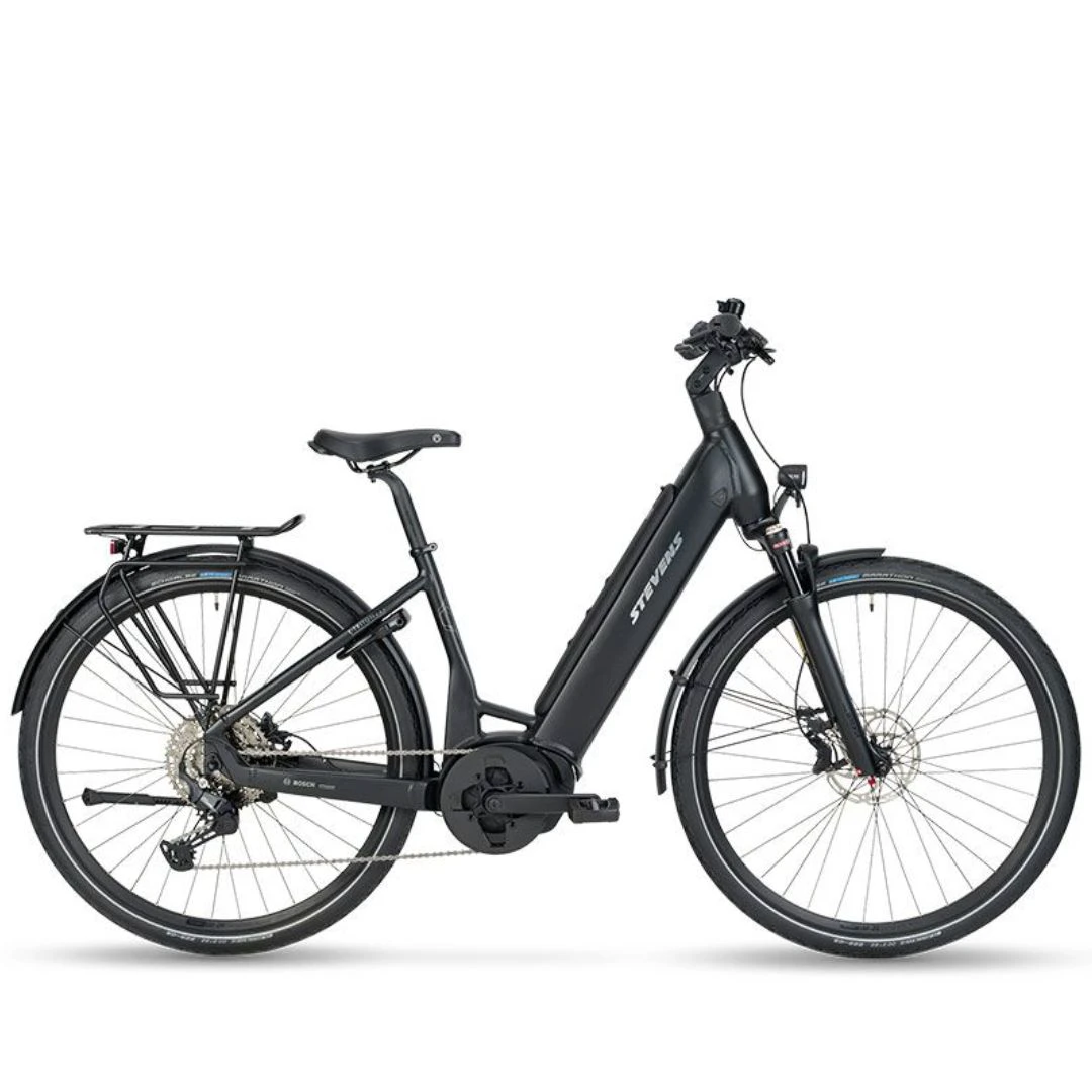 1. Stevens 24 E-TRITON 6.6.1 FORMA Talla XS Negro Bicicleta Urbana Ocasion