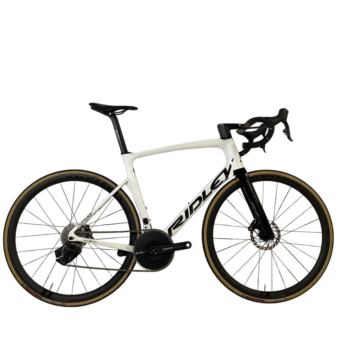 1. Ridley Noah Fast Disc Classified Rival AXS custom Talla M Blanco Bicicleta Carretera Segunda Vida