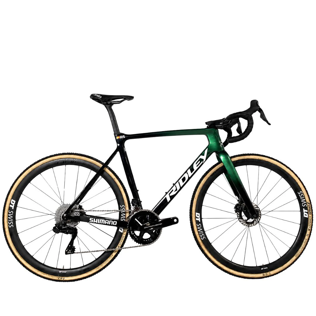 1. Ridley X-Night RS & Oryx DuraAce DI2 Talla M Verde Bicicleta Ciclocross Segunda Vida