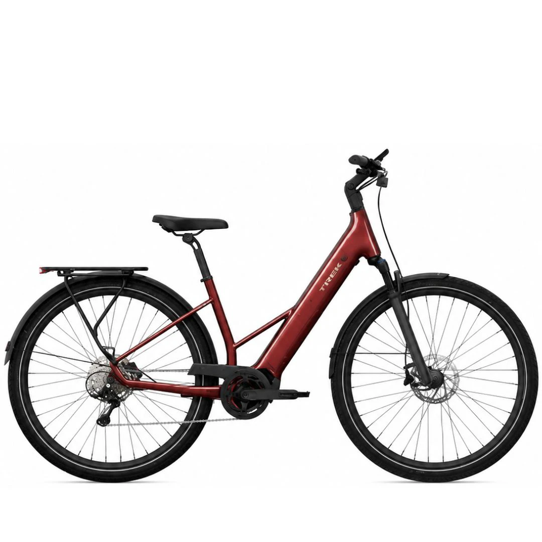 1. TENWAYS AGO AIR Talla Única Bicicleta Rojo Híbrido Ocasion