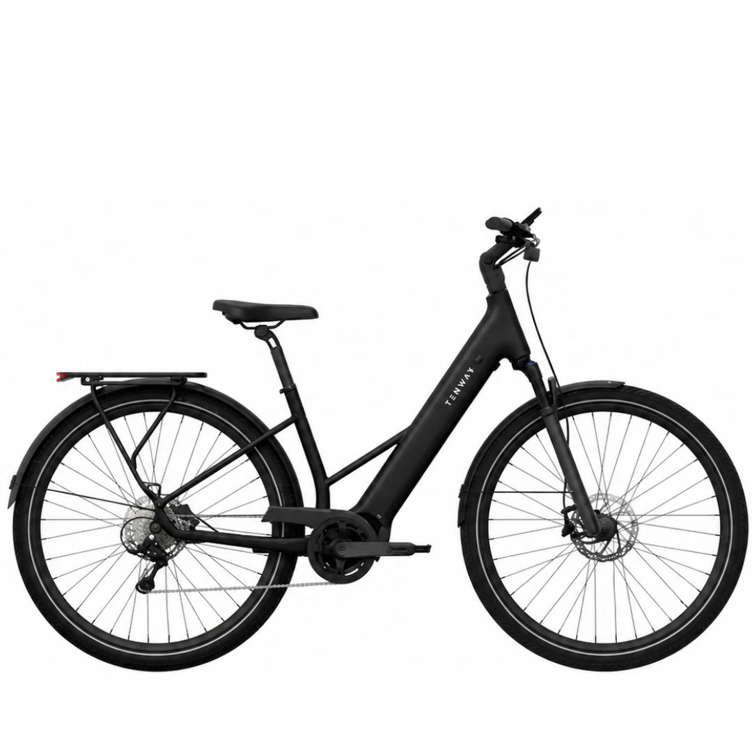 1. TENWAYS AGO AIR Talla Única Bicicleta Negro Híbrido Ocasion