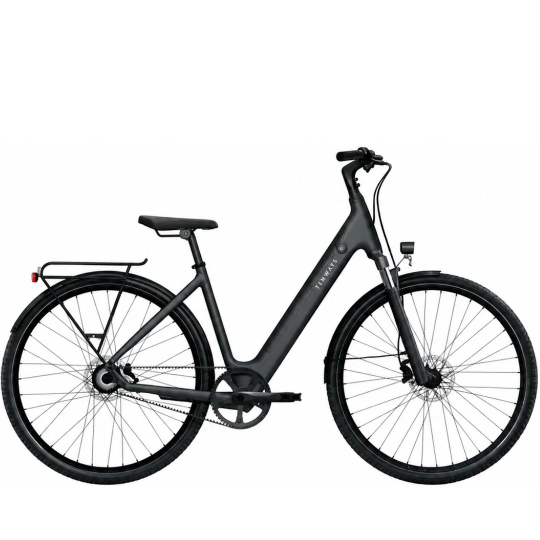 1. TENWAYS CGO800S Talla Única Bicicleta Negro Urbana Ocasion