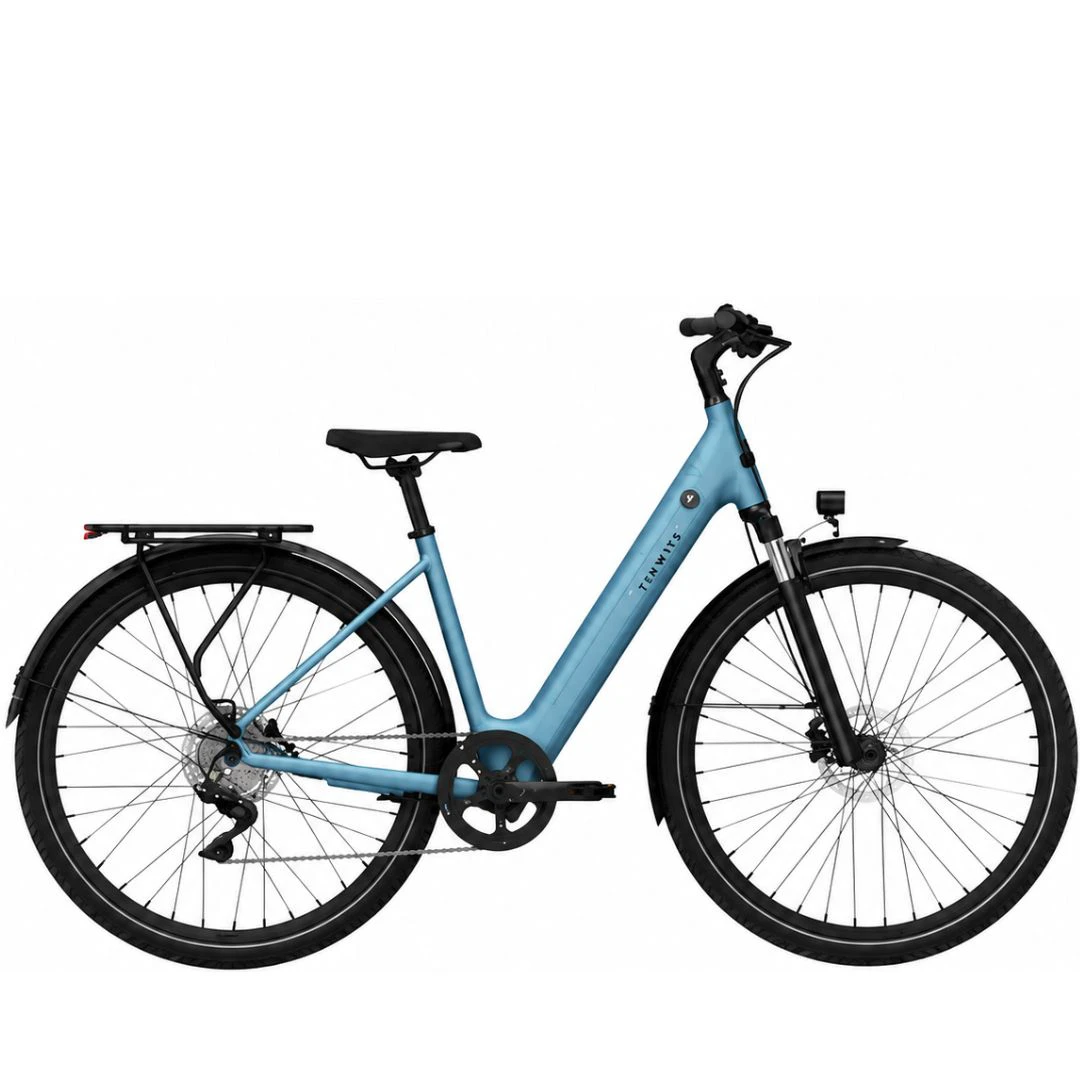 1. TENWAYS CGO800 PLUS Talla Única Bicicleta Azul Urbana Ocasion