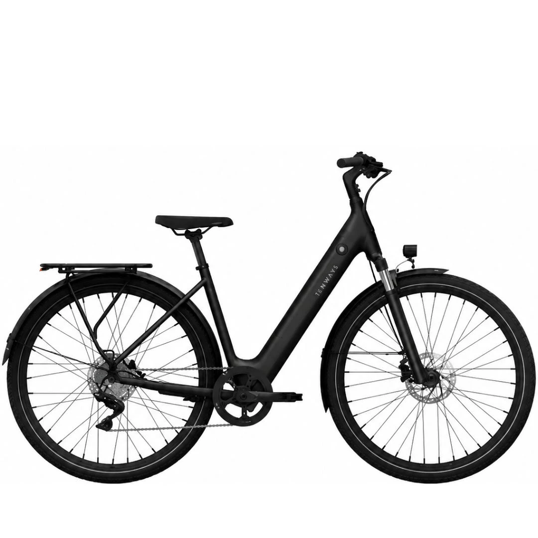 1. TENWAYS CGO800 PLUS Talla Única Bicicleta Negro Urbana Ocasion
