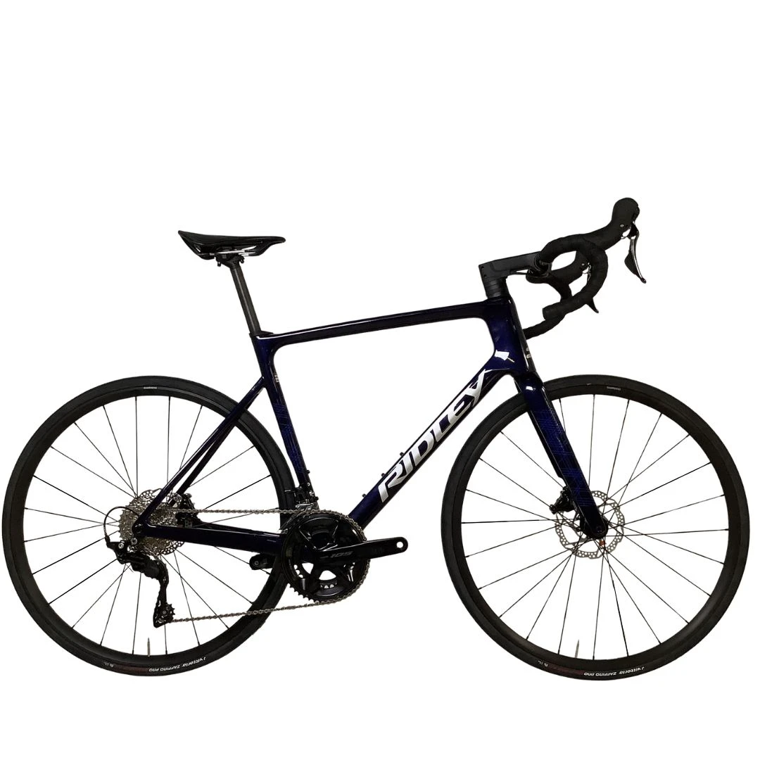 1. Ridley Falcn 105 2x12 Negro Bicicleta Carretera Segunda Vida
