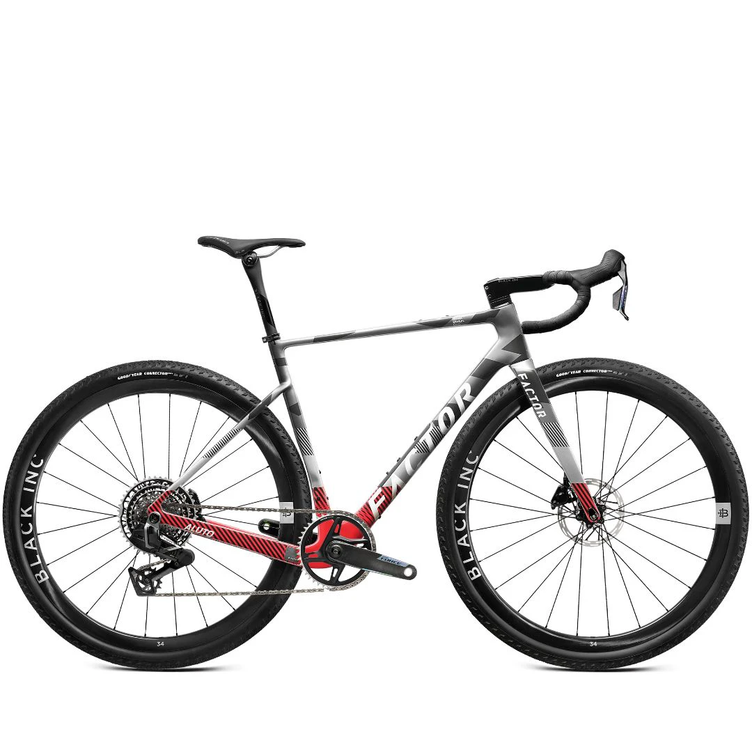1. Factor Aluto Sram Force XPLR Talla 54 Gris Bicicleta Gravel Ocasion