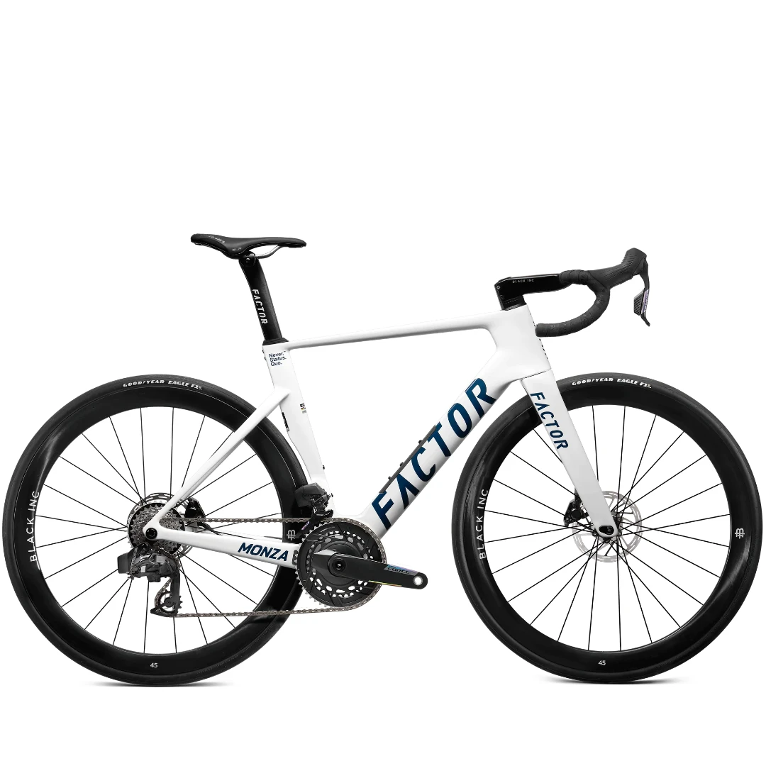 1. Factor Monza SRAM Force Talla 52 Blanco Bicicleta Carretera Ocasion