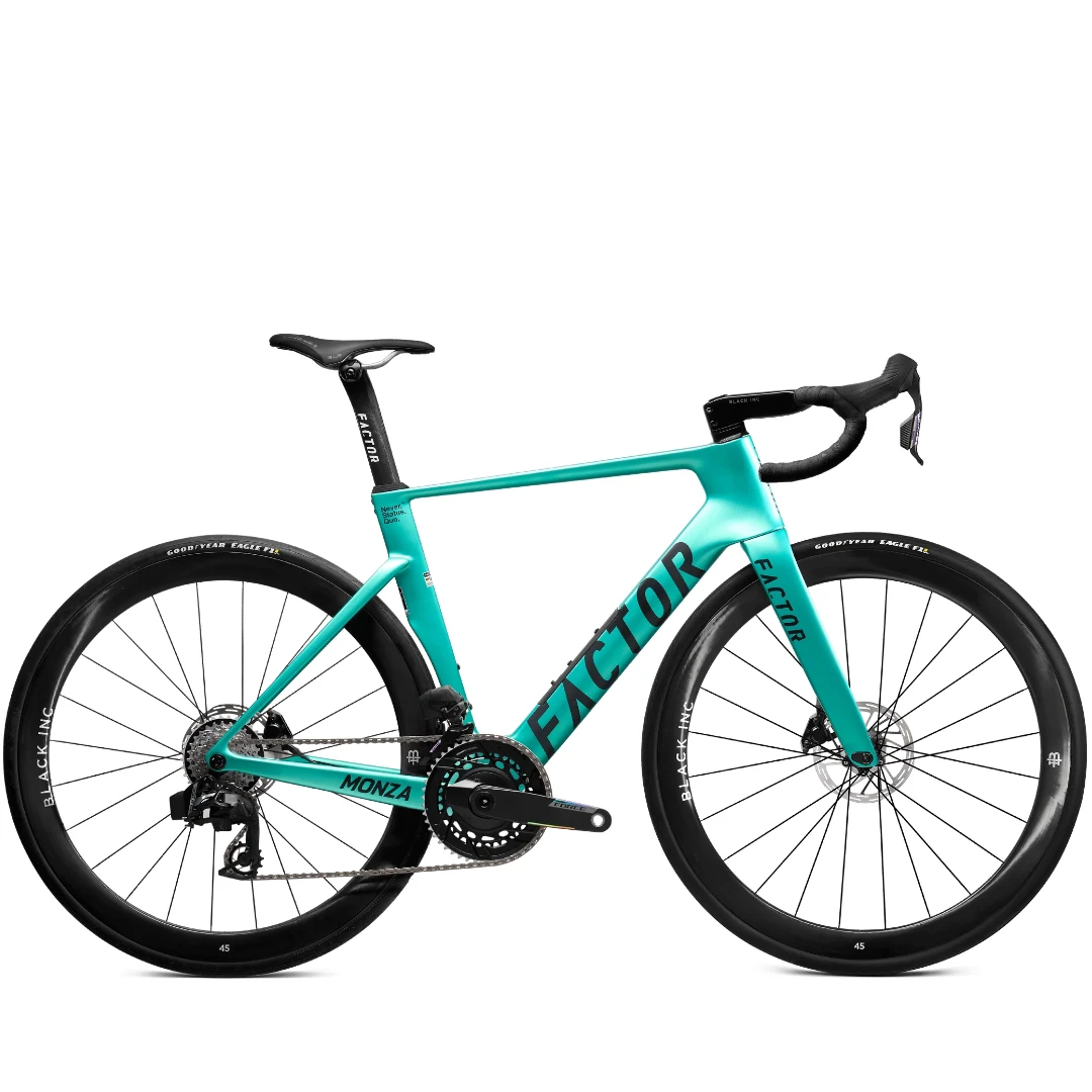 1. Factor Monza SRAM Force Talla 52 Verde Bicicleta Carretera Ocasion