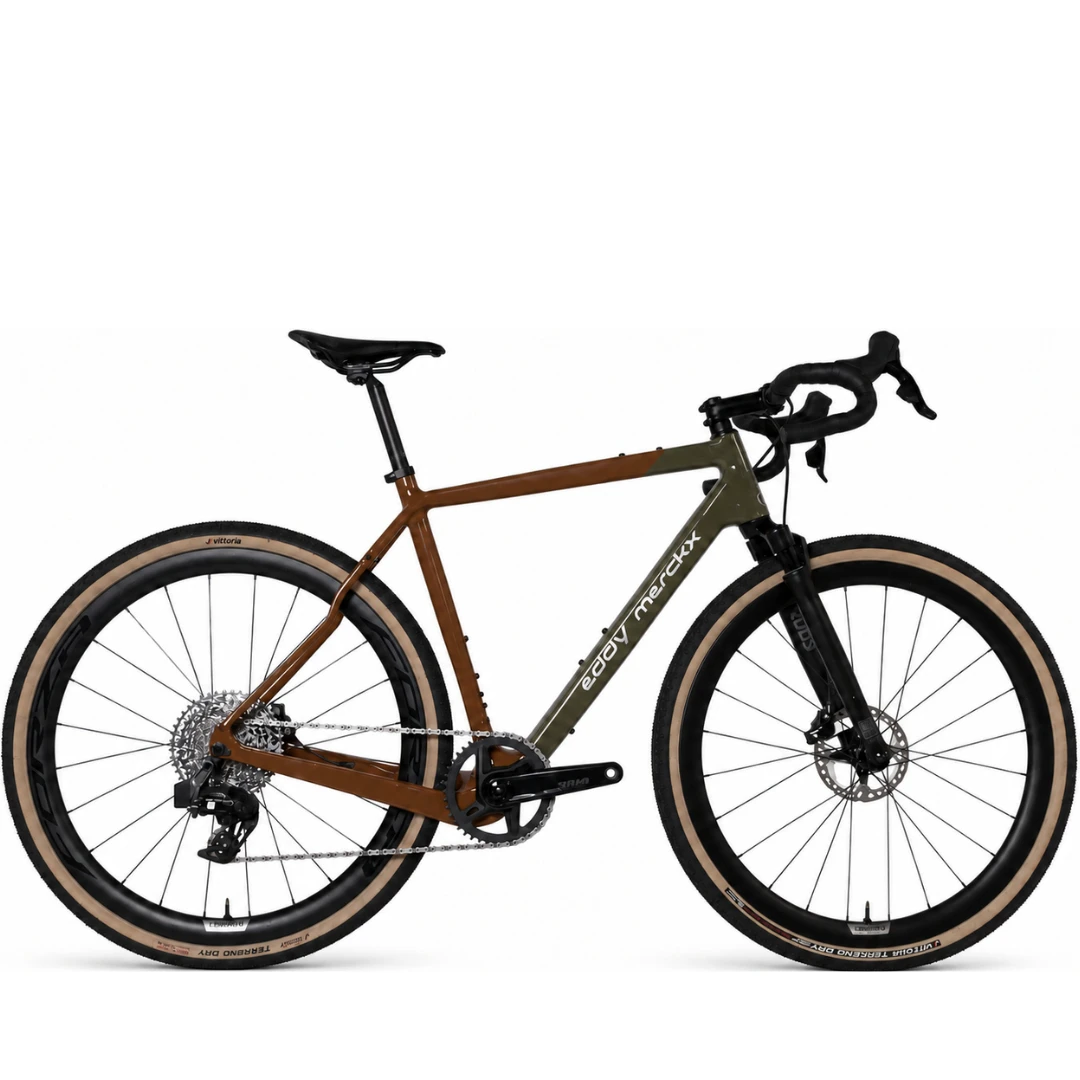 1. Eddy Merckx Strasbourg C 7 RivalEtap XPLR Talla M Naranja Bicicleta Gravel Segunda Vida