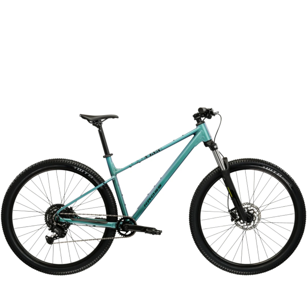 1. Kross Level X100 Shimano Essa U2000 Talla M Turquesa Bicicleta MTB Ocasión