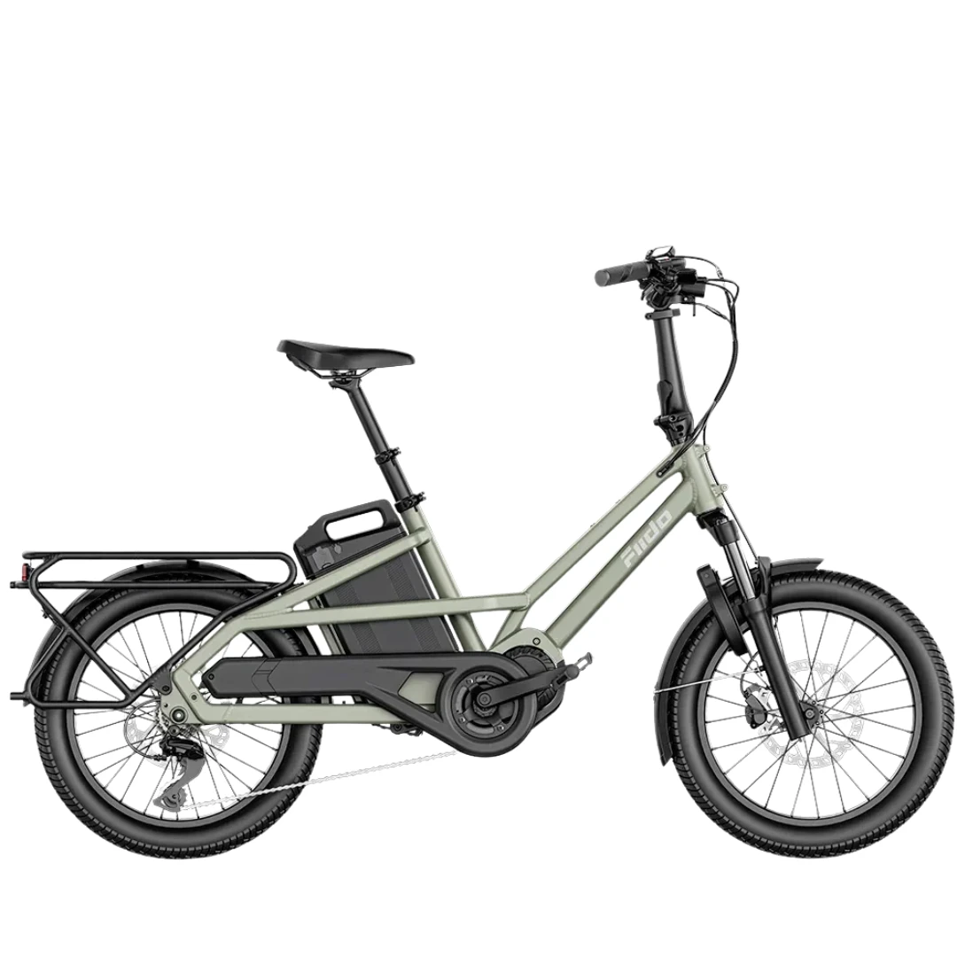 1. Fiido T3 Talla Única Verde Bicicleta Urbana Ocasión