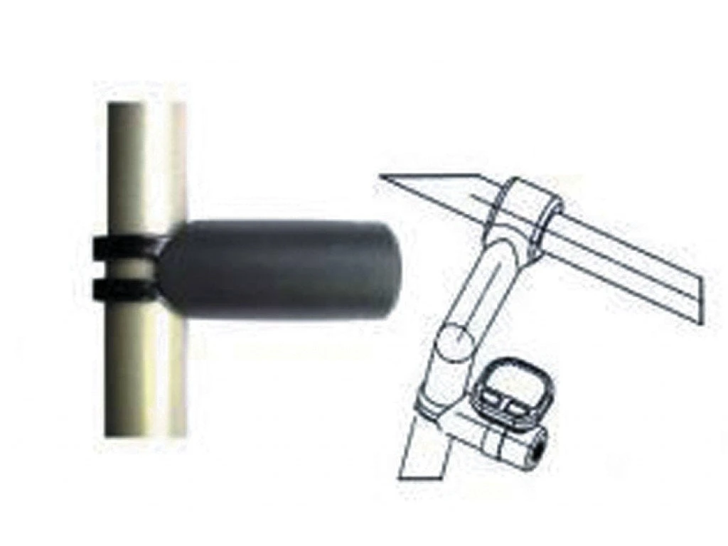 1. Adaptor ciclocomputer cu colier pt pipa
