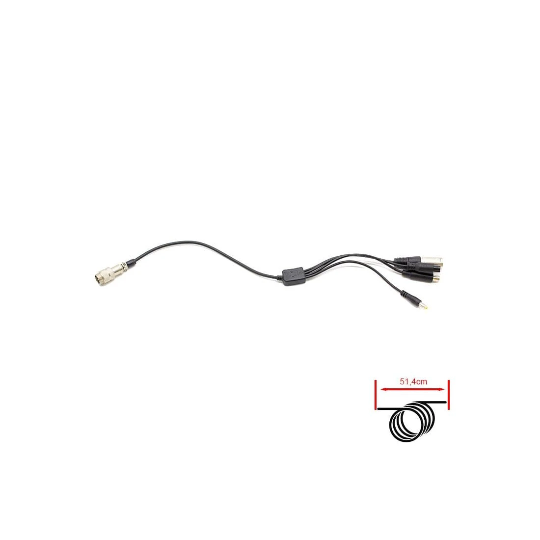 4. Adaptor incarcator trotineta GX16 la LP16 DC XLR GX12