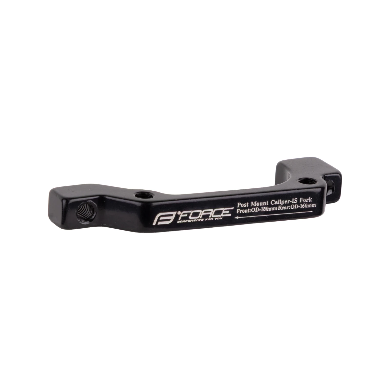 2. Adaptor montaj etrier spate postmount standard Force 160mm negru 160mm