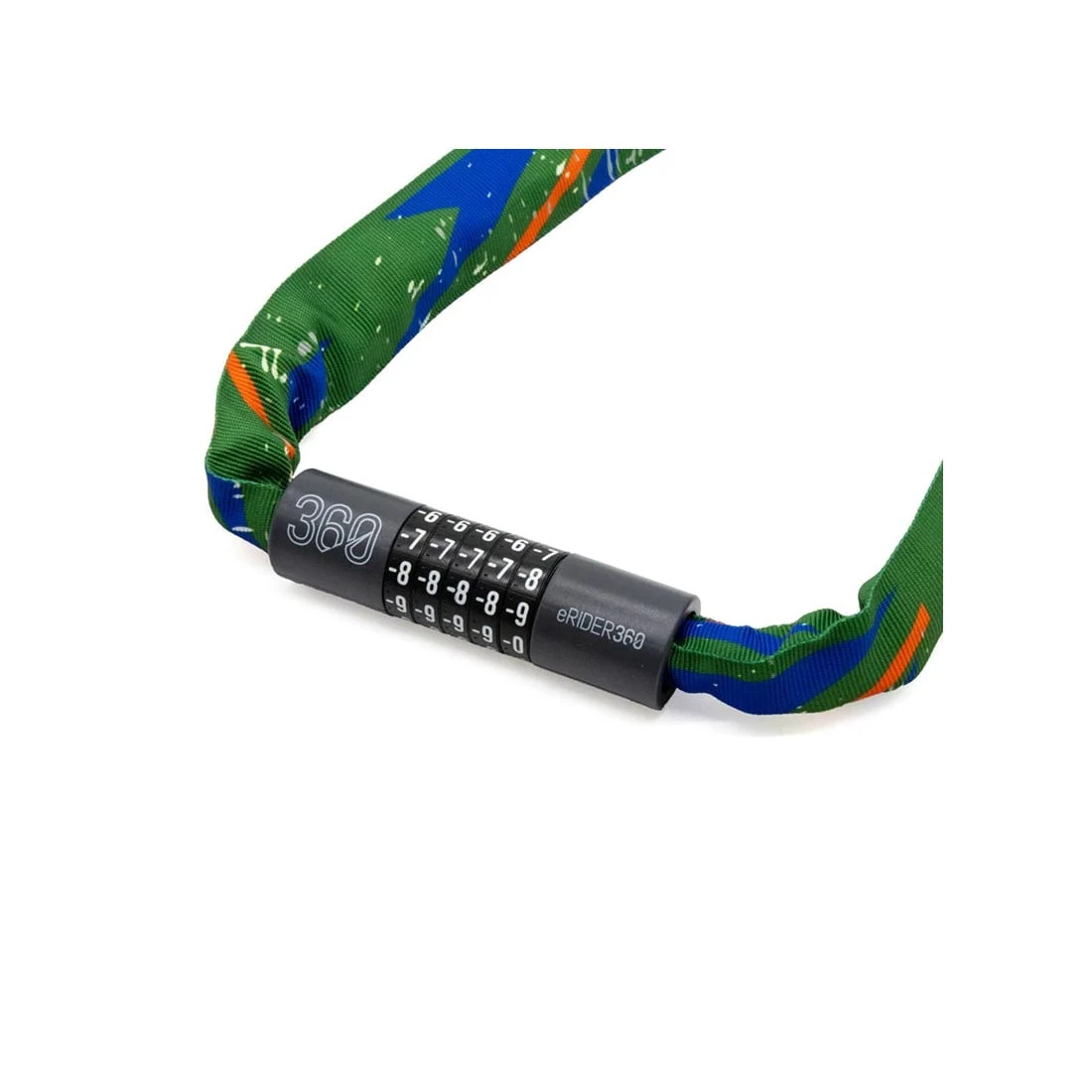 2. Antifurt eWheel EWLK022 cu cifru, multicolor