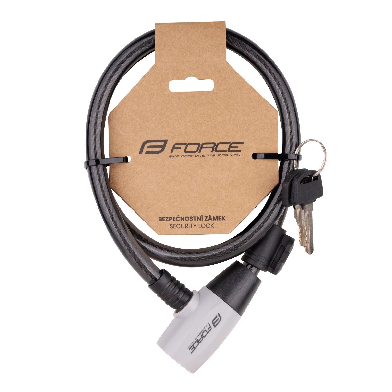 2. Antifurt Force Ron 80cm 12mm Negru cu suport 80cm