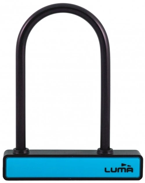 Antifurt U-lock Luma Enduro 45x250 HU C4, Albastru 25cm, Negru/Albastru - 101311