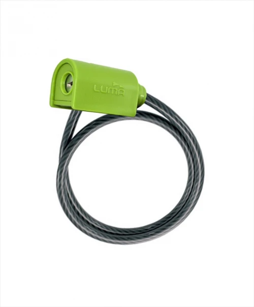 Antifurt Luma Enduro 7334 D10 185cm verde C30 Verde, 185cm - 101532