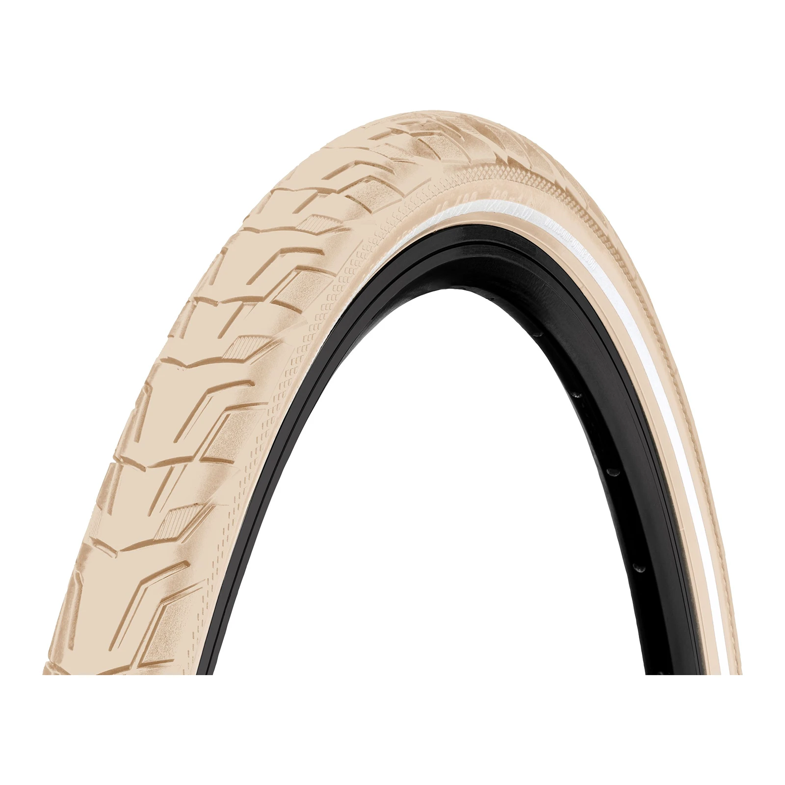 Anvelopa pe sarma Continental Ride City 26, Crem Reflex, 47-559, 26x1.75 26x1.75, Crem/Reflex - 107707