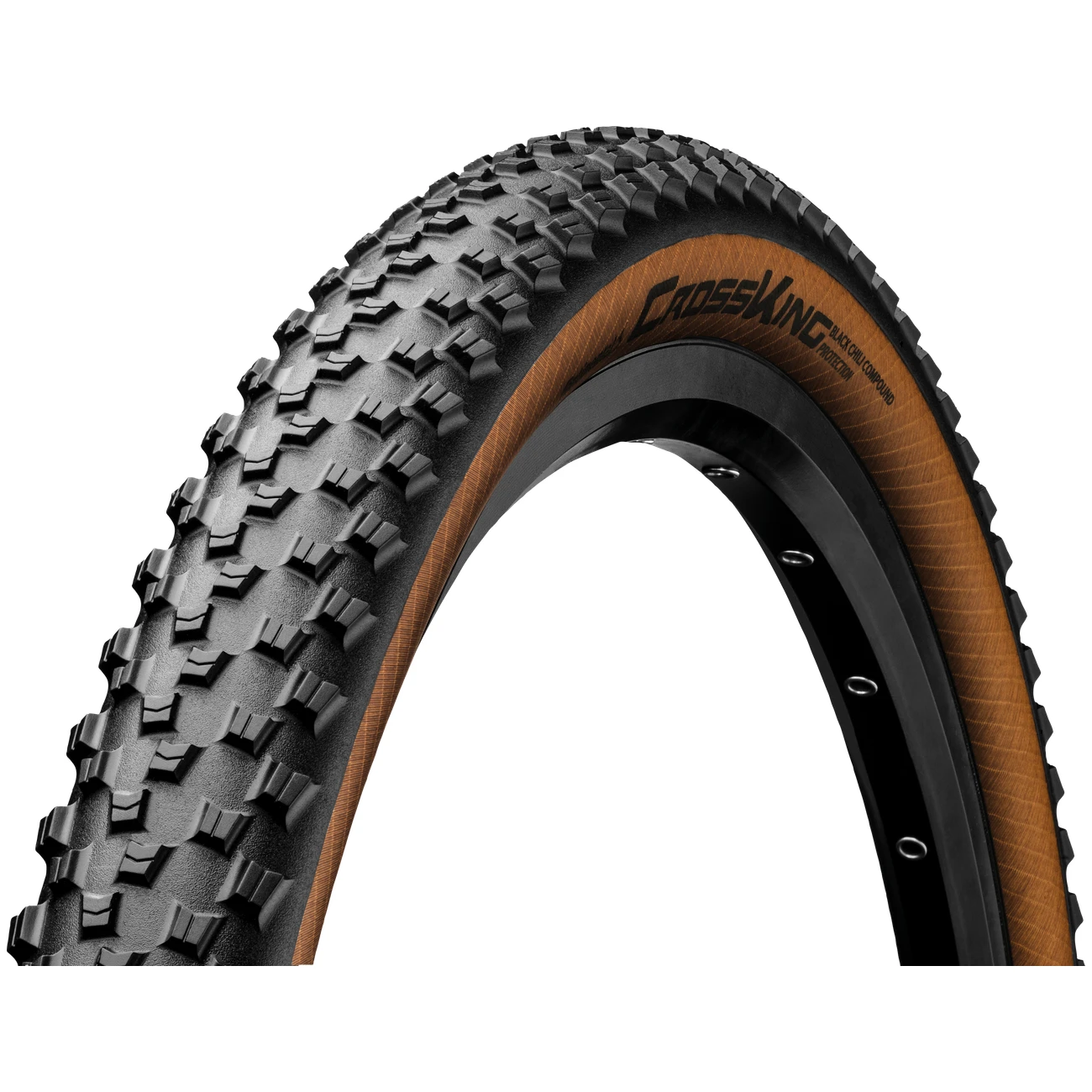 Anvelopa pliabila Continental Cross King ProTection 29, Negru Maro, 55-622, 29x2.2 29x2.2, Negru/Maro - 106212