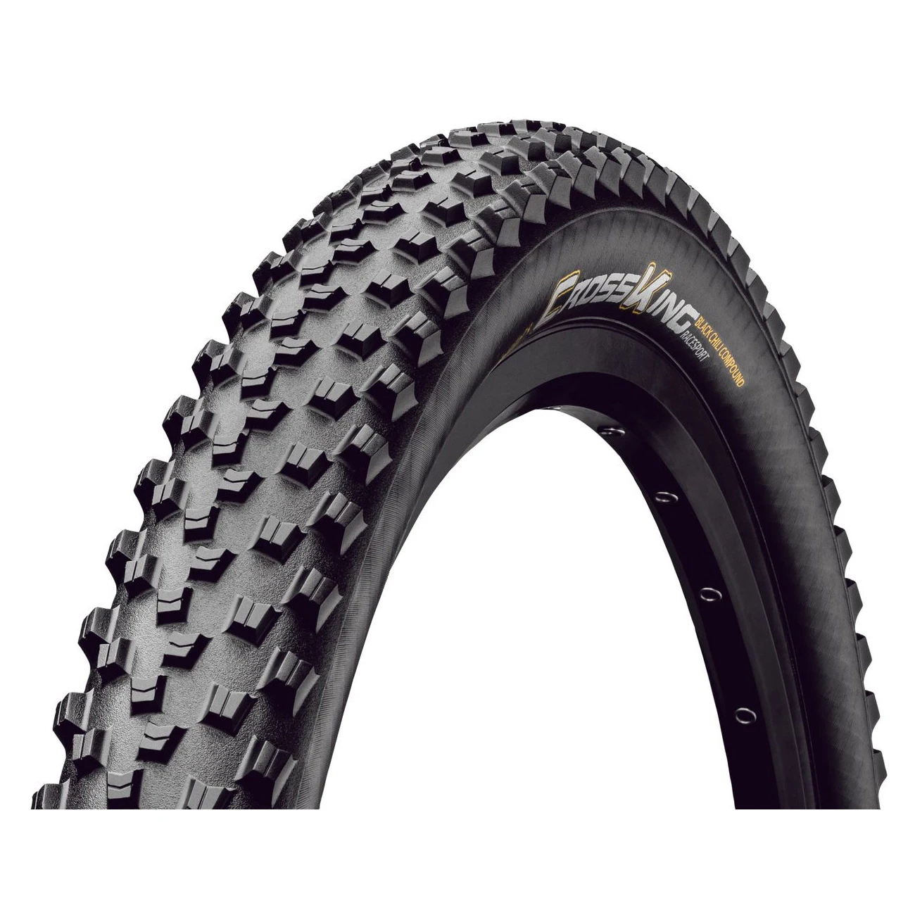 1. Anvelopa pliabila Continental Cross King Racesport 27.5, 55-584, 27.5x2.2 27.5x2.2, Negru