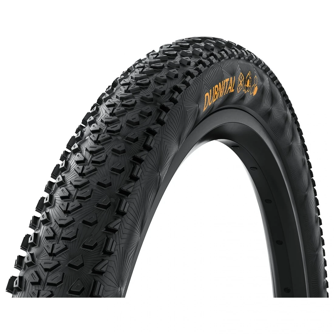 1. Anvelopa pliabila Continental Dubnital Trail Rapid 50-622 (29 X 2.0) Rapid comp, Tubeless Ready, black black 29x2.0