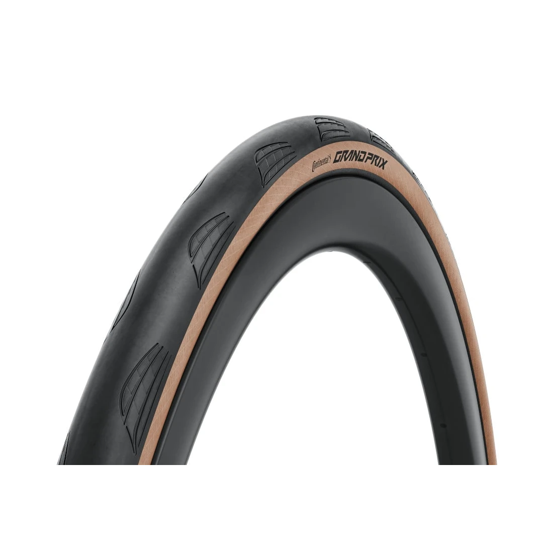 Anvelopa pliabila Continental Grand Prix 30-622 Black Chili black transparent Negru/Maro, 30-622 - 226306