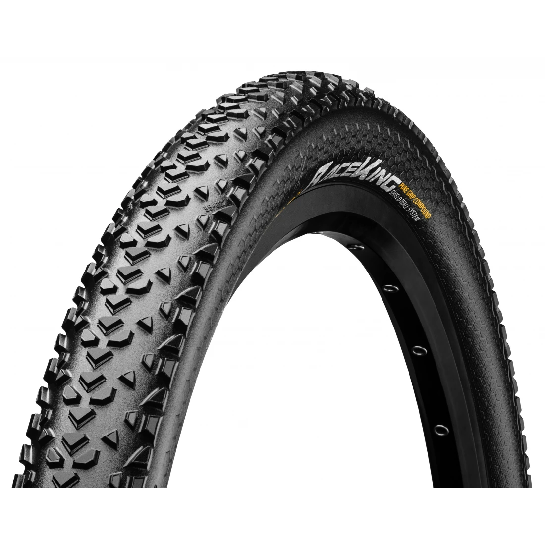 Anvelopa pliabila Continental RaceKing ShieldWall SL 55-622 (29x2.2) negru argintiu 29x2.2, Negru/Argintiu - 112042