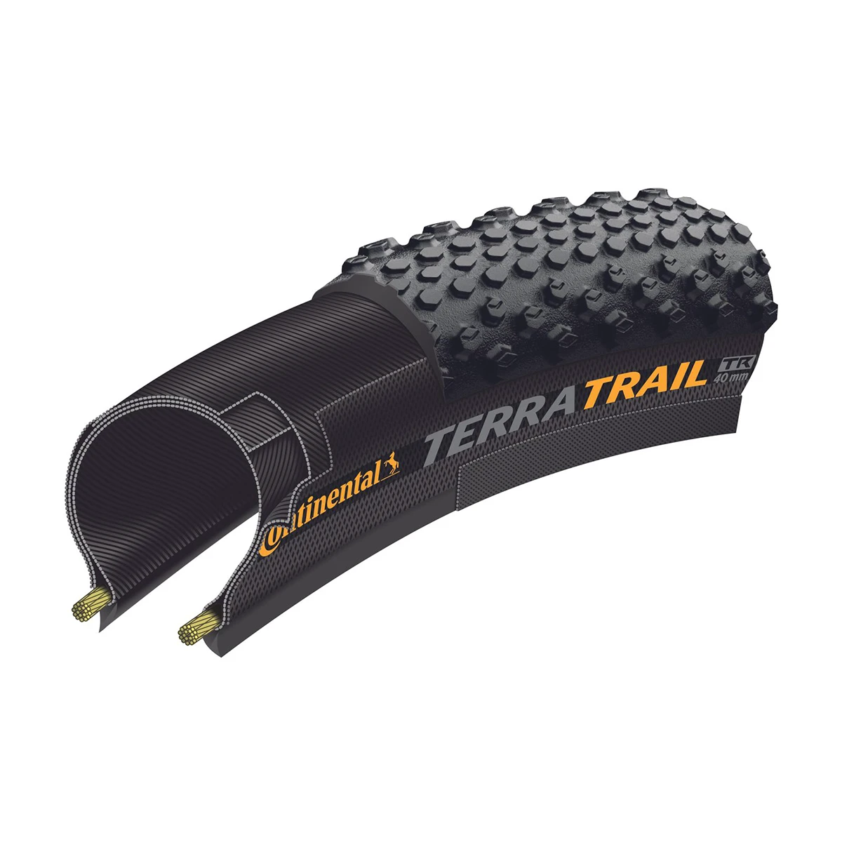 4. Anvelopa pliabila Continental Terra Trail 28 ShieldWall, Negru, 35-622, 700 X 35C 35-622, Negru